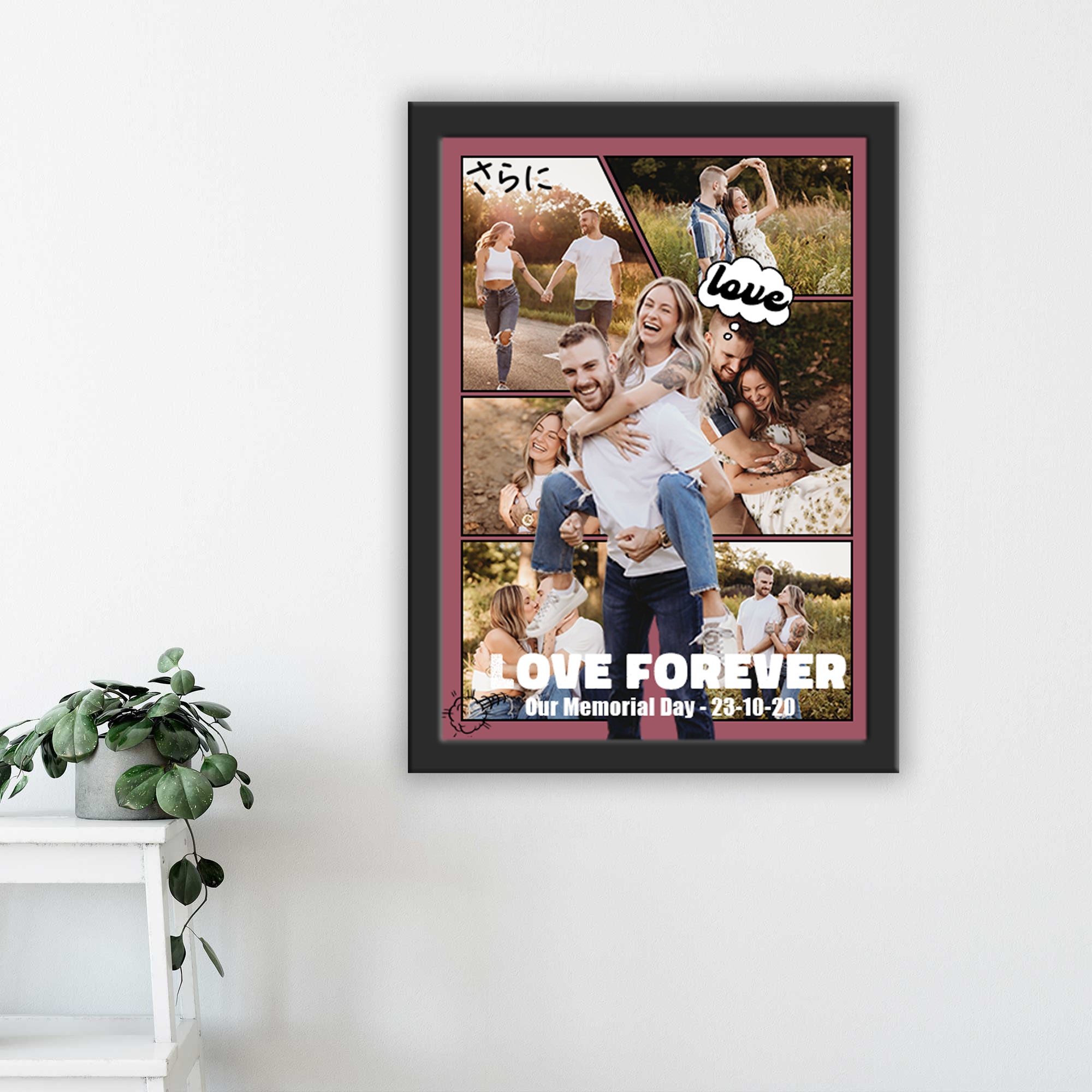 Lenticular Frame Love Forever