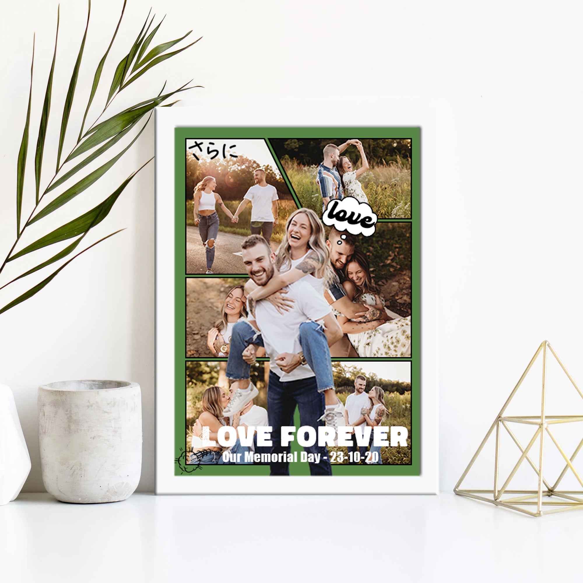 Lenticular Frame Love Forever