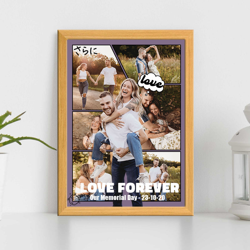 Lenticular Frame Love Forever