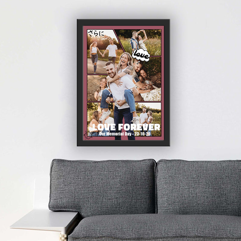 Lenticular Frame Love Forever