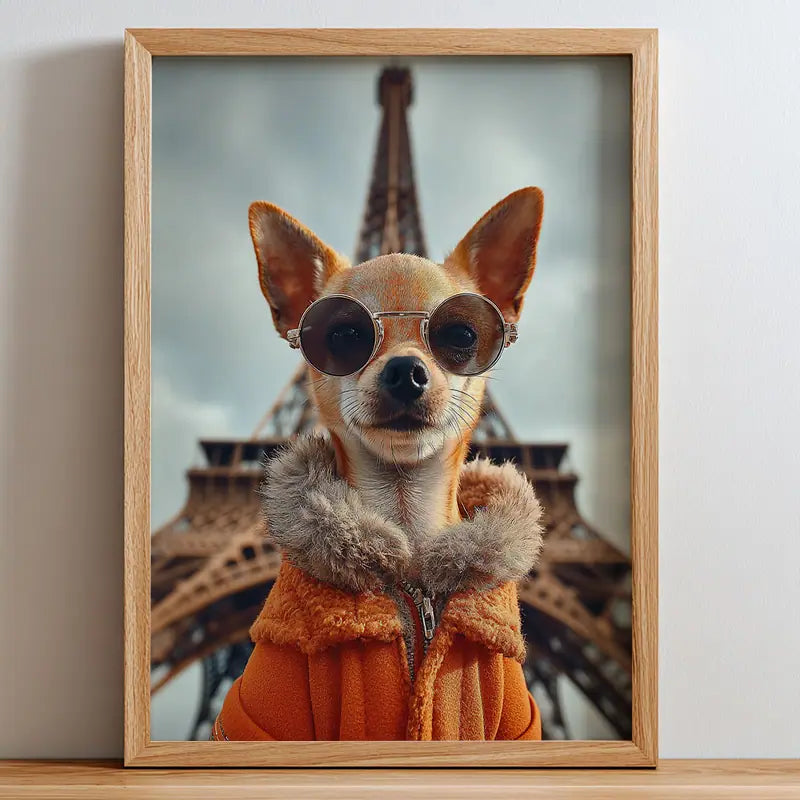 Globe Trotter - Pet Lenticular Portrait