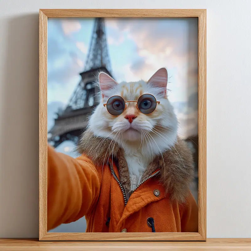 Globe Trotter - Pet Lenticular Portrait