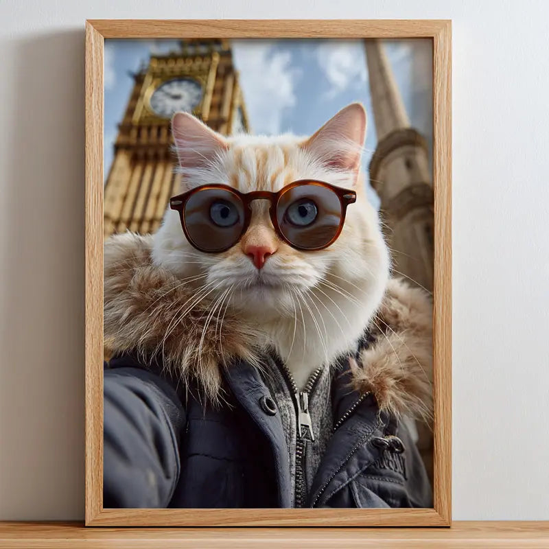 Globe Trotter - Pet Lenticular Portrait