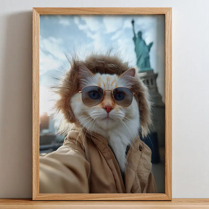Globe Trotter - Pet Lenticular Portrait