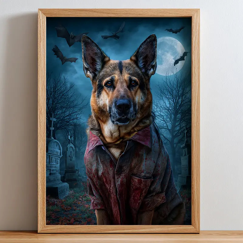 Spooky Halloween- Pet Lenticular Portrait