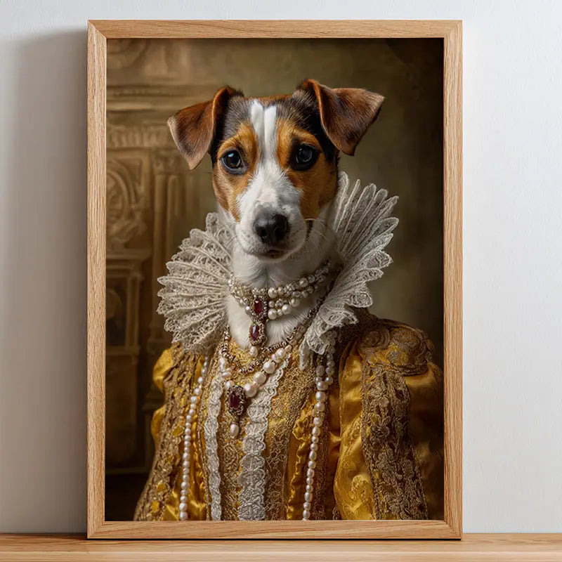 Royal Count - Pet Lenticular Portrait