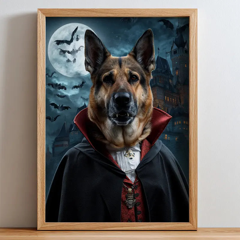 Spooky Halloween- Pet Lenticular Portrait