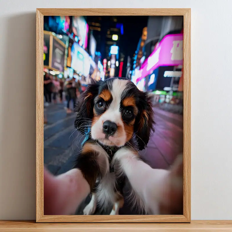 Evening Stroll - Pet Lenticular Portrait
