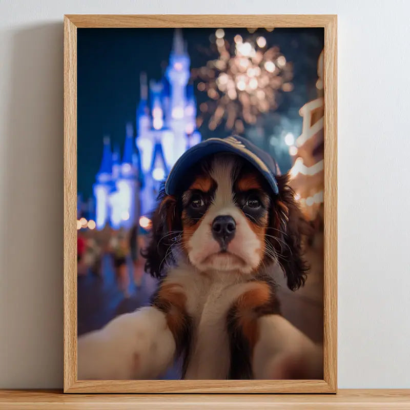 Evening Stroll - Pet Lenticular Portrait