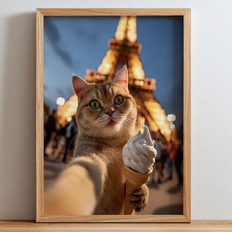 Evening Stroll - Pet Lenticular Portrait