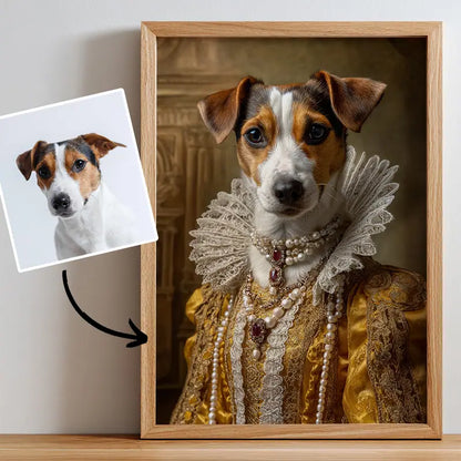Royal Count - Pet Lenticular Portrait