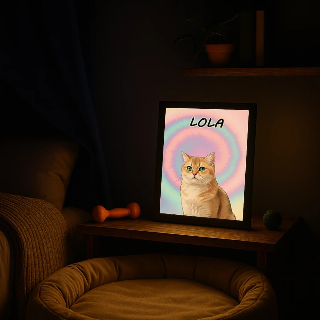 Faraway - Pet Portrait LED Night Light