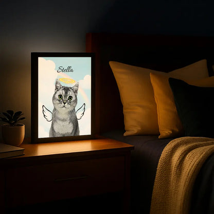 Memorial Art - Pet Portrait LED Night Light