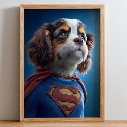 Furry Hero - Pet Lenticular Portrait