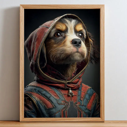 Furry Hero - Pet Lenticular Portrait