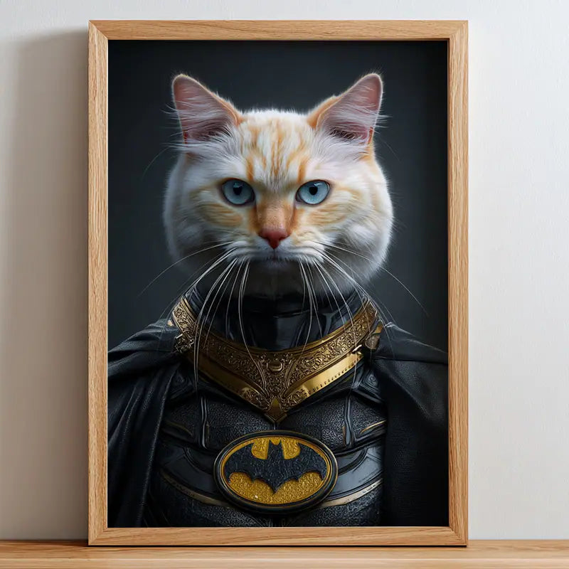 Furry Hero - Pet Lenticular Portrait