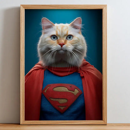 Furry Hero - Pet Lenticular Portrait