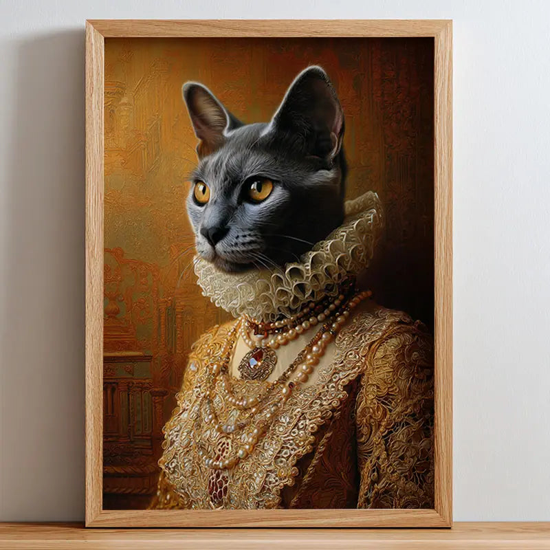 Royal Count - Pet Lenticular Portrait