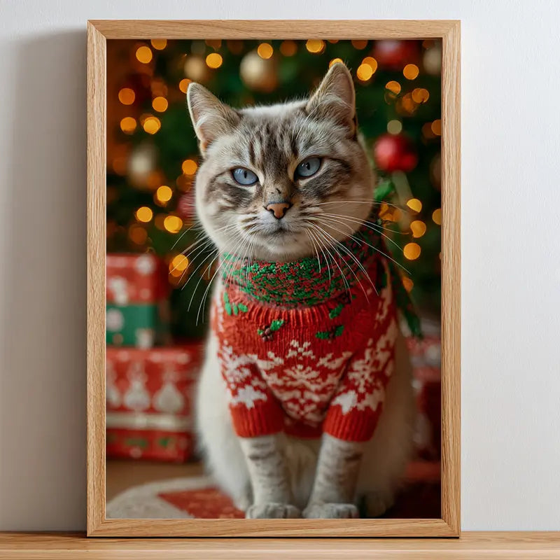 Christmas Gift- Pet Lenticular Portrait
