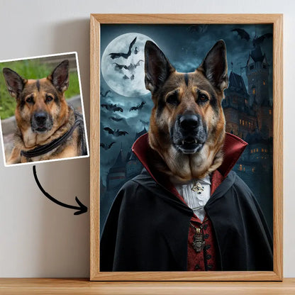 Spooky Halloween- Pet Lenticular Portrait