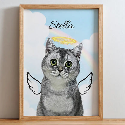 Memorial Art- Pet Lenticular Portrait