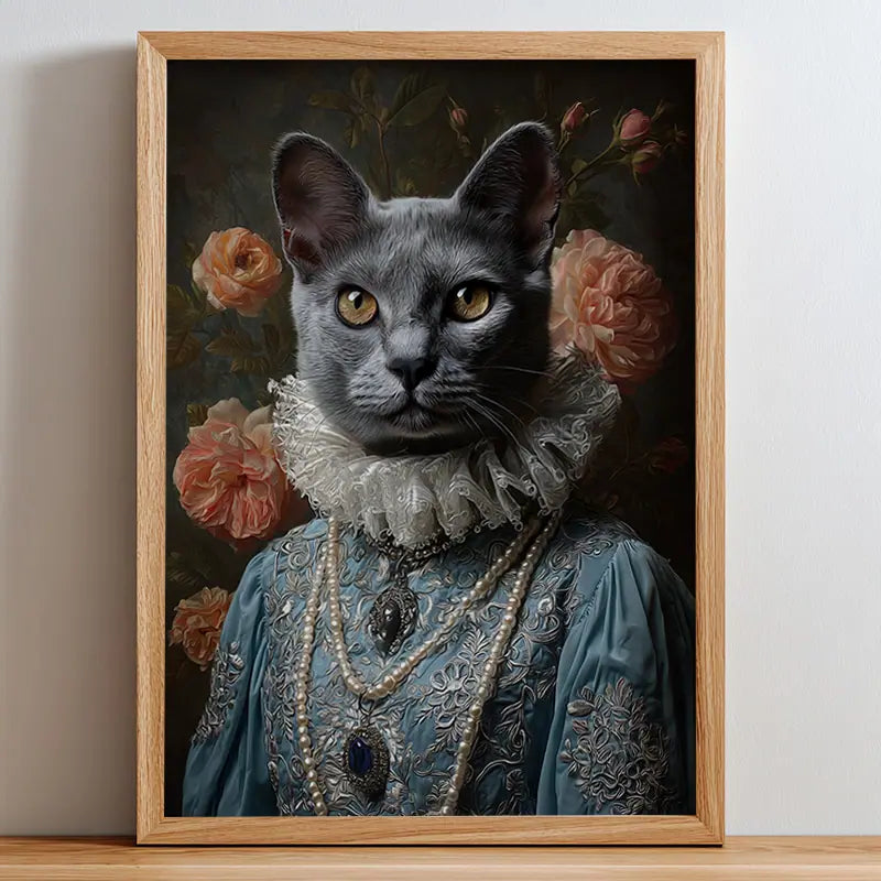 Royal Count - Pet Lenticular Portrait