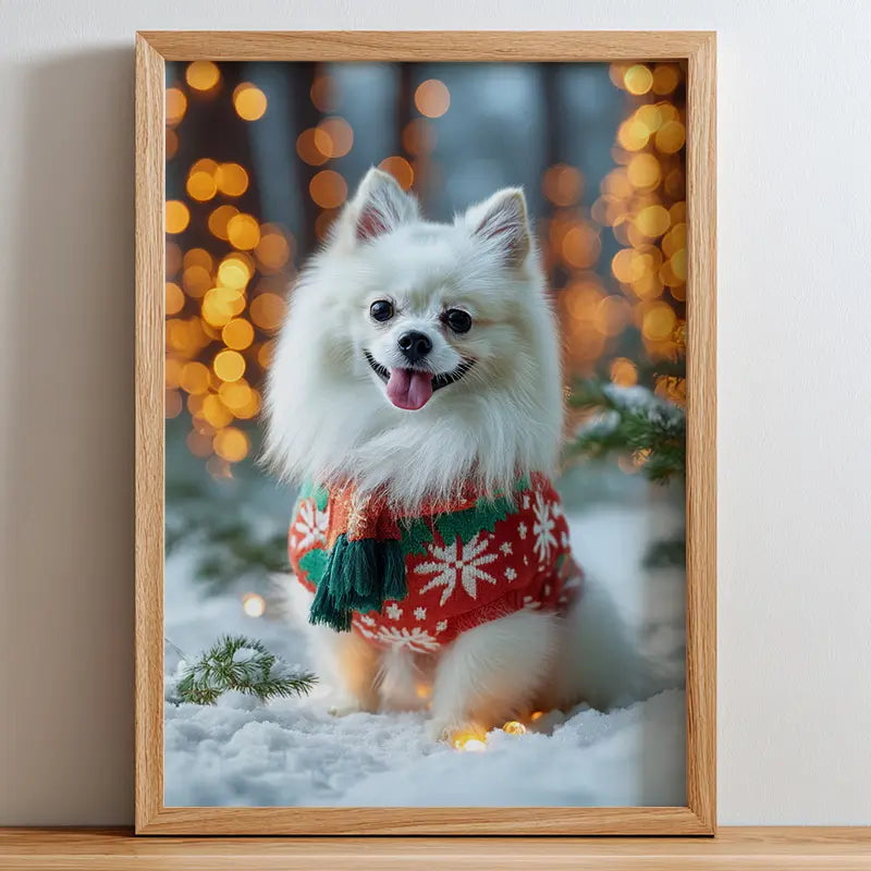 Christmas Gift- Pet Lenticular Portrait