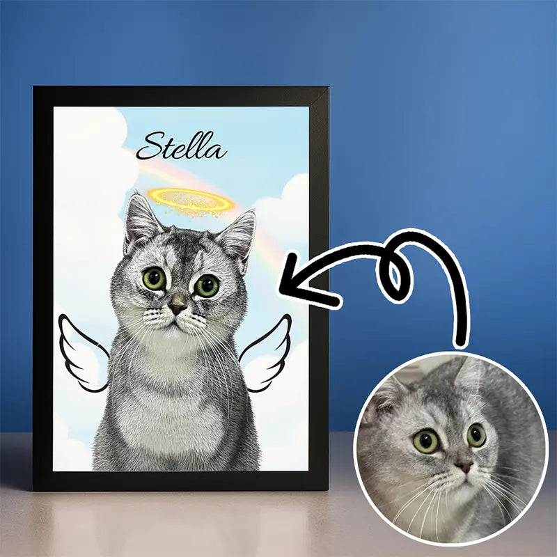 Memorial Art - Pet Portrait LED Night Light
