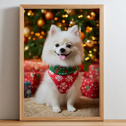 Christmas Gift- Pet Lenticular Portrait