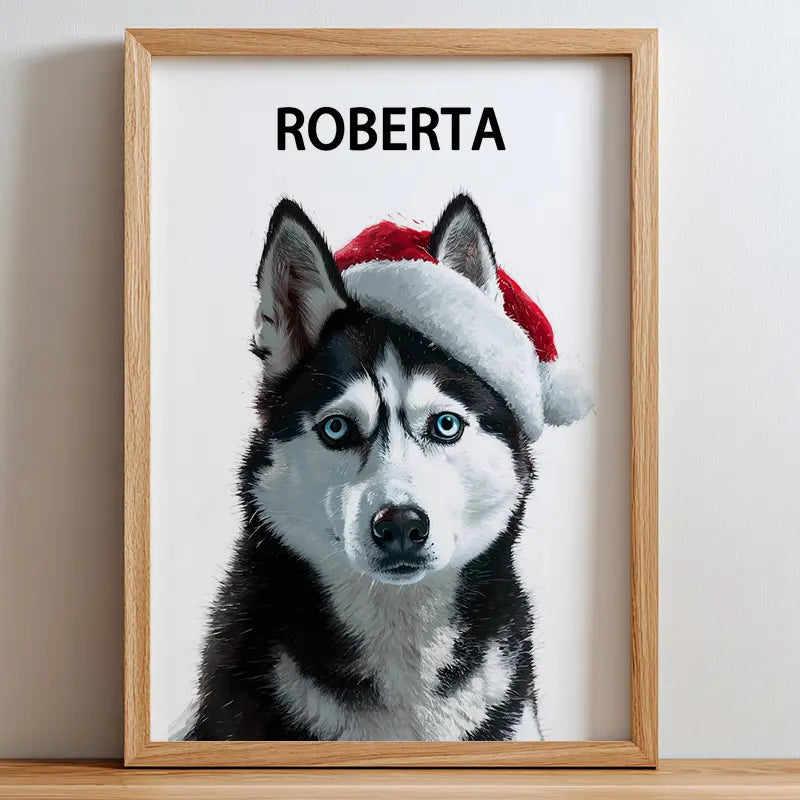 Reindeer Christmas- Pet Lenticular Portrait
