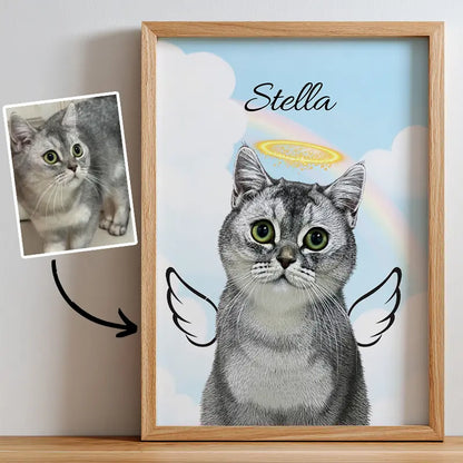 Memorial Art- Pet Lenticular Portrait