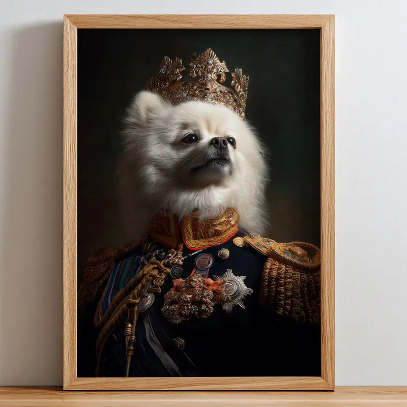 Royal General - Pet Lenticular Portrait