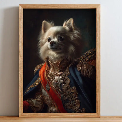 Royal General - Pet Lenticular Portrait