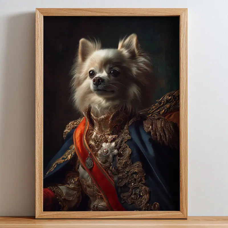 Royal General - Pet Lenticular Portrait