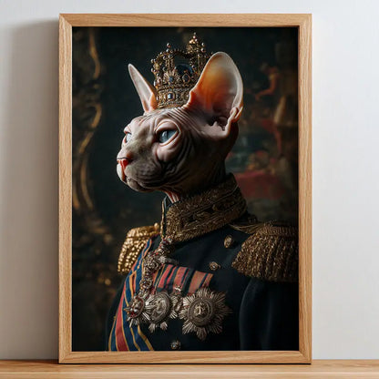 Royal General - Pet Lenticular Portrait