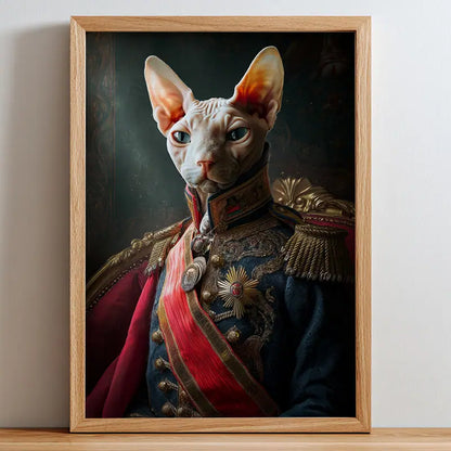 Royal General - Pet Lenticular Portrait