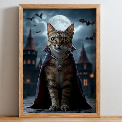 Spooky Halloween- Pet Lenticular Portrait
