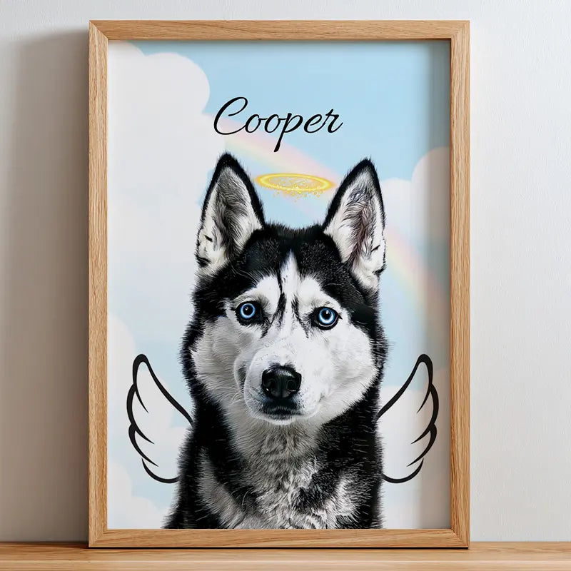 Memorial Art- Pet Lenticular Portrait