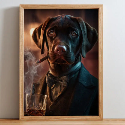 Gangster - Pet Lenticular Portrait
