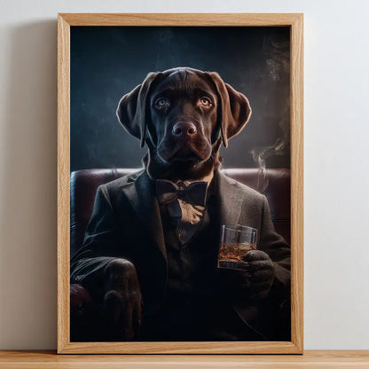 Gangster - Pet Lenticular Portrait