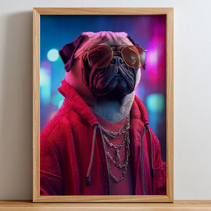 Hip-Hop - Pet Lenticular Portrait