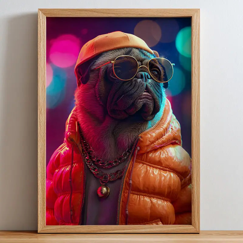 Hip-Hop - Pet Lenticular Portrait