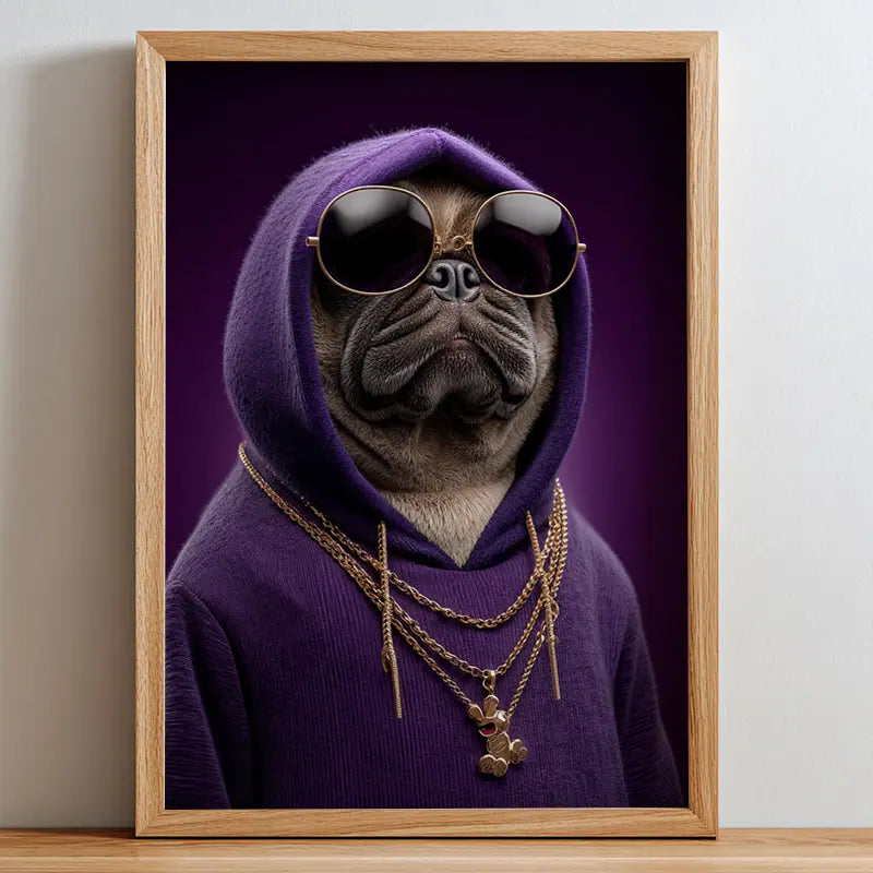 Hip-Hop - Pet Lenticular Portrait