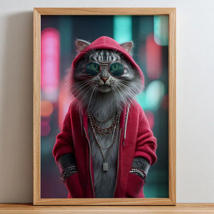 Hip-Hop - Pet Lenticular Portrait