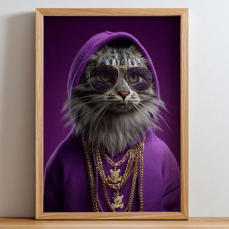 Hip-Hop - Pet Lenticular Portrait