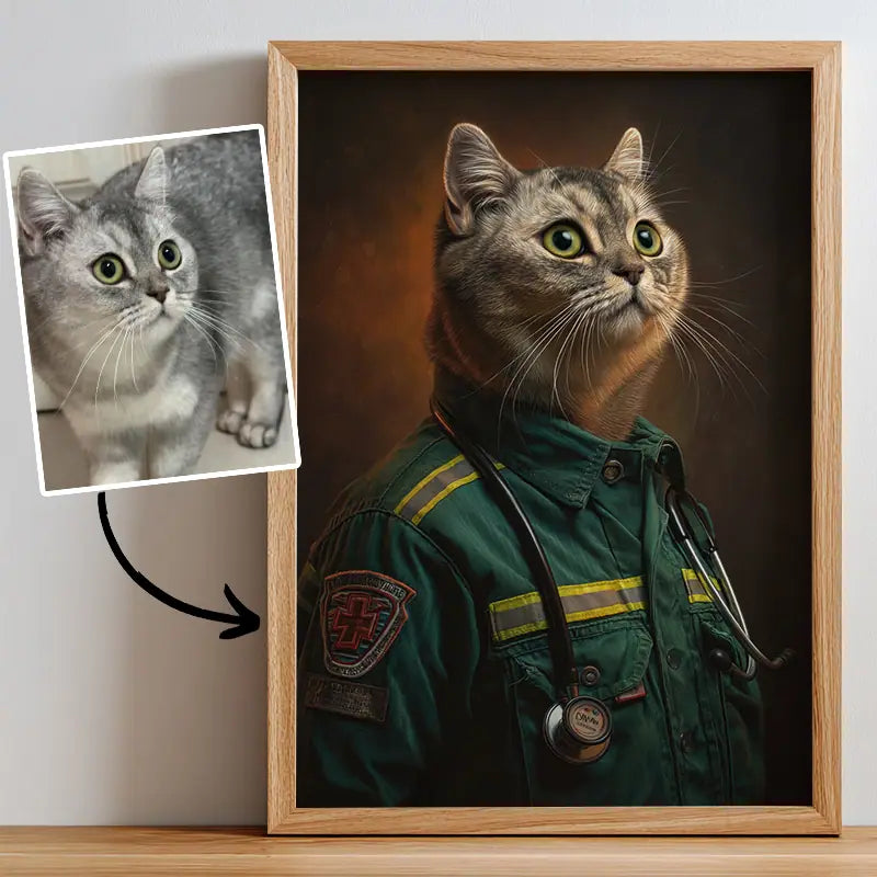 Everyday Hero - Pet Lenticular Portrait