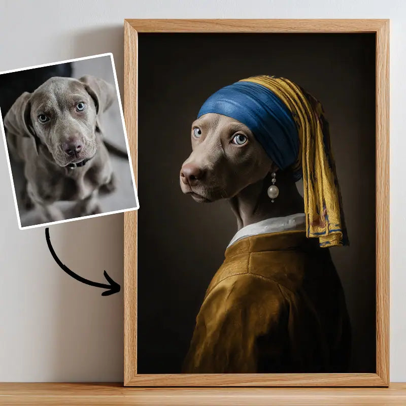 Masterpiece - Pet Lenticular Portrait