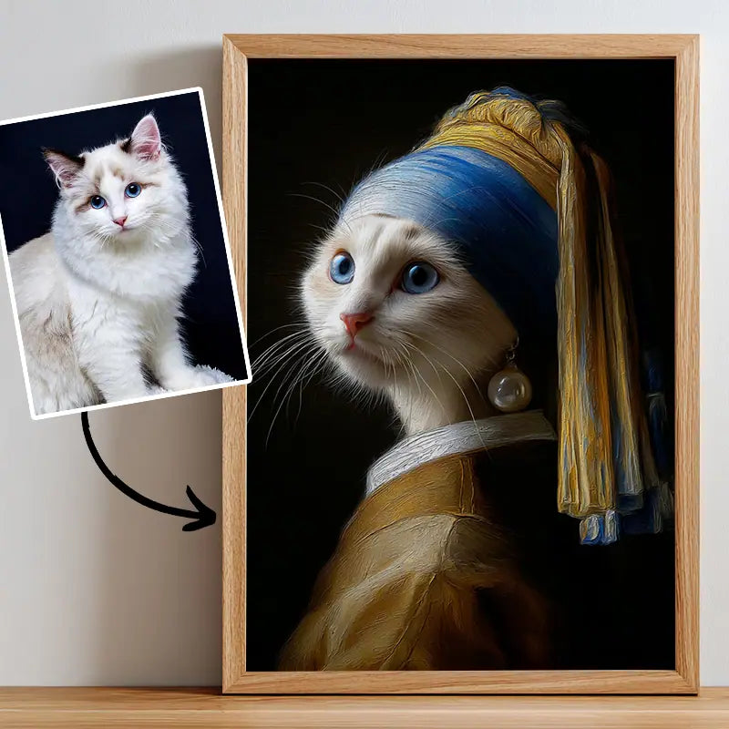Masterpiece - Pet Lenticular Portrait