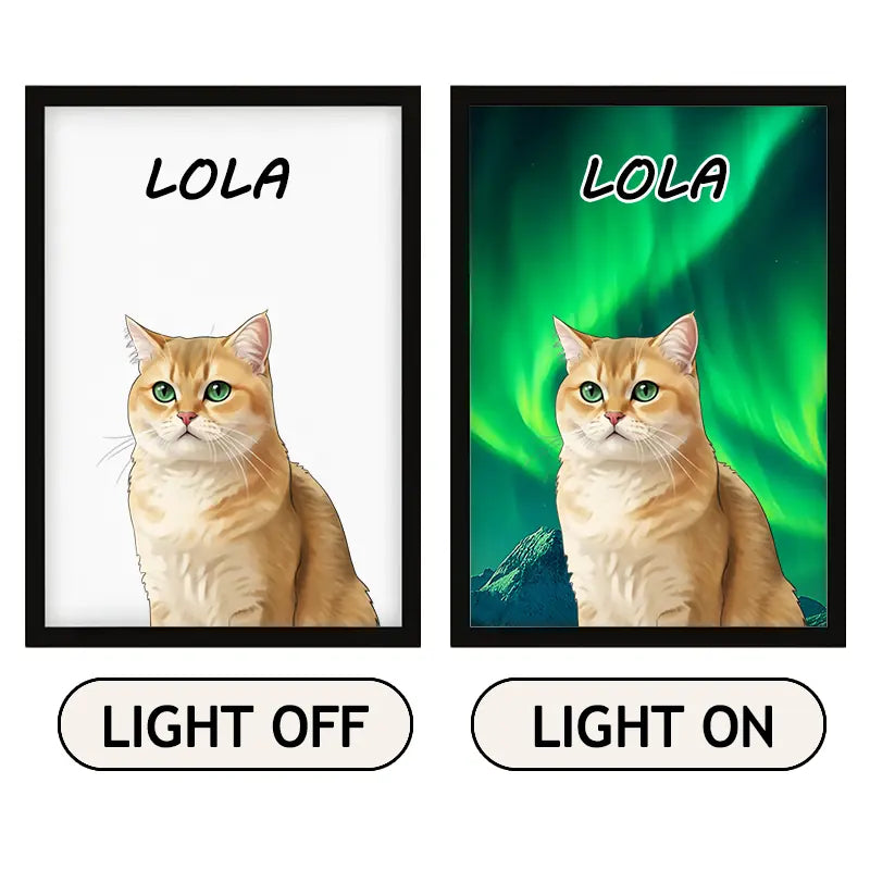 Faraway - Pet Portrait LED Night Light