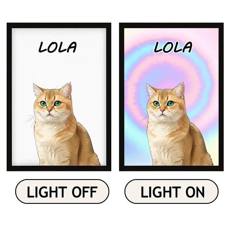 Faraway - Pet Portrait LED Night Light